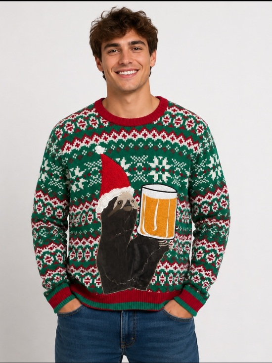 Blizzard Bay Other - Buzzard Bay Men's UGLY CHRISTMAS SWEATER ALERT Size XL